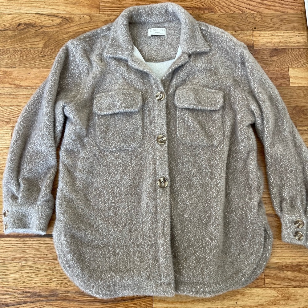 Fuzzy shacket